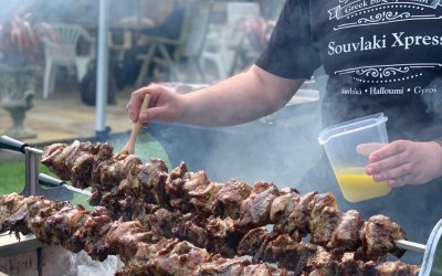 Greek souvla