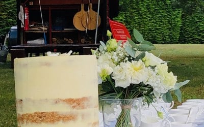 Pizza and Wedding Cake - Yum