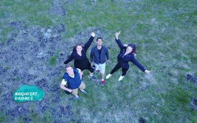Small or large crowds or corporate / team building events for a large group photo. Ever want to make your company logo out of your staff? We'll co-ordinate!