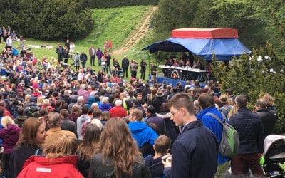 Annual crowd at Eastnor Chilli Festival