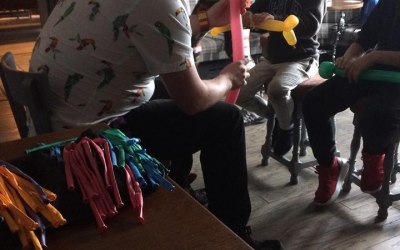 Hosting a balloon modelling workshop