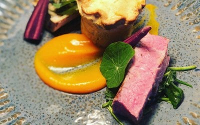 Hereford Ribeye + mini Beef pie