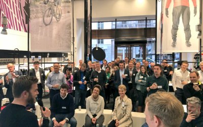 100 Climbs Launch event at ASSOS London