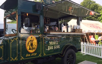 Our 'Speakeasy' bar in action