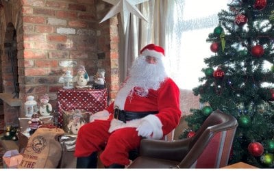 Santa appearances