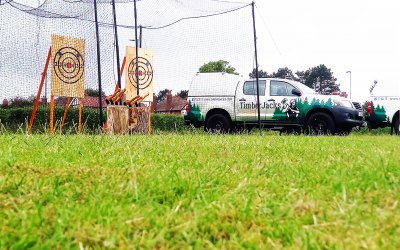2 Stand Axe Throwing Target