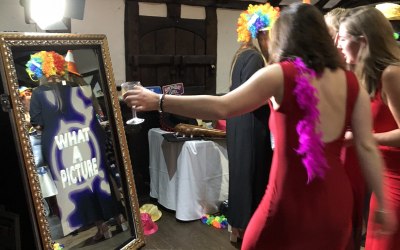 fun with a Mirror booth