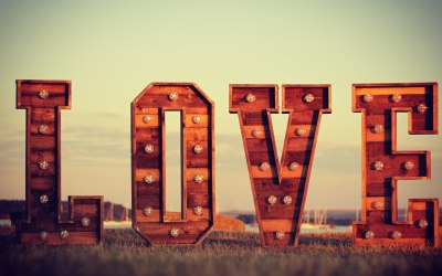4ft Rustic Letters