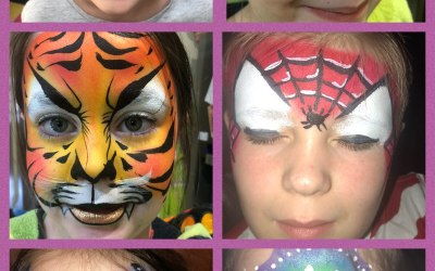 Examples of face painting 