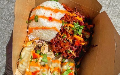 A Delicious Gyoza Bento Box