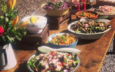 ...and not forgetting the salad sides!
