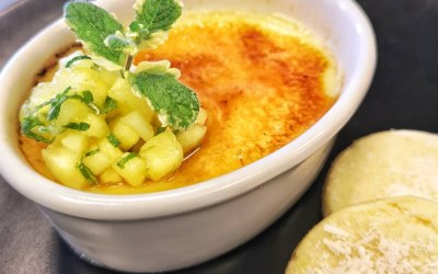 Pina Colada Brulee