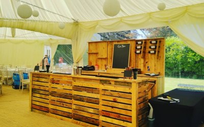 Wedding Pallet Bar