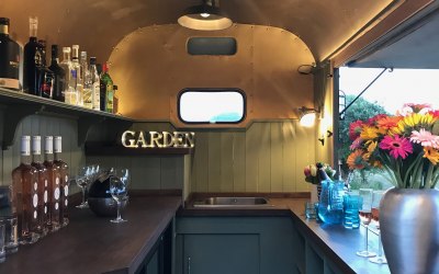 Interior for summer party