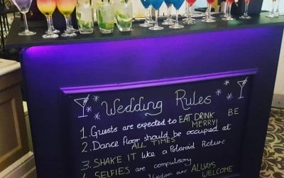 Have a message for your guests? we have the perfect place for it