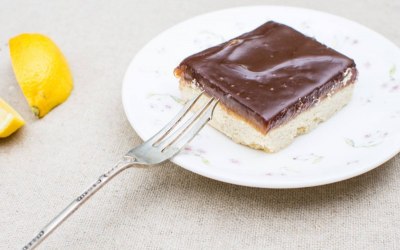 Lemon Caramel Shortbread 