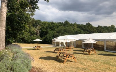 Garden furniture hire