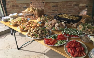 Picnic style buffets
