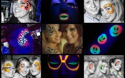 UV painting, club painting, by Chase the stars
