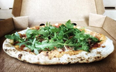 Our pizza in a box