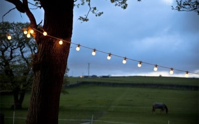 Festoon Lighting , Nice effective touch to events