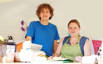 Co-Founders Robyn and Damian