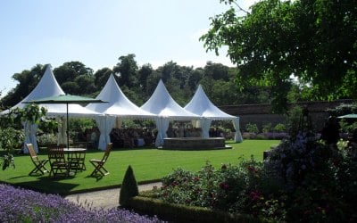 Pagodas at the Walled Garden, Cowdray