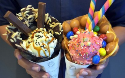 Hong Kong Bubble Waffles