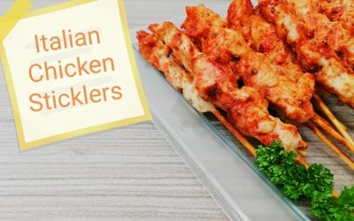 Italian Style Chicken Skewers