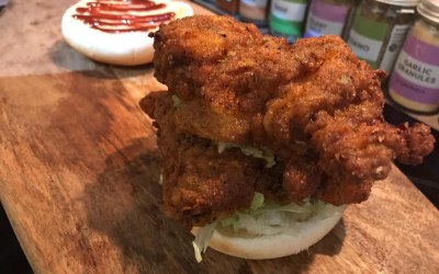 Double BBQ Chicken Burger