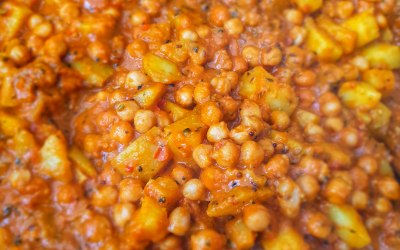 Chickpea & Potato Curry