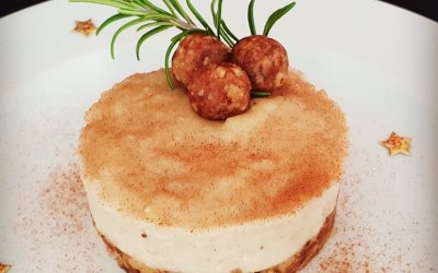 Vegan Christmas Cheesecake