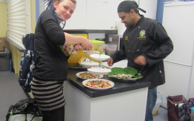 In Kitchen