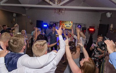 Keeping the whole dancefloor happy. 