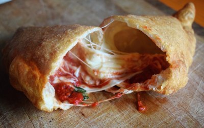 Inside our Panzerotto Classico