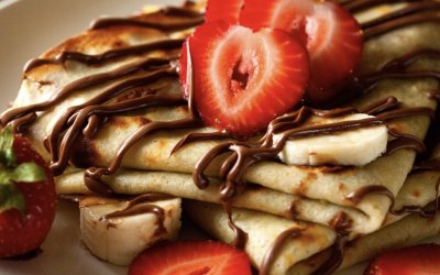 Magic of Nutella and strawberries!