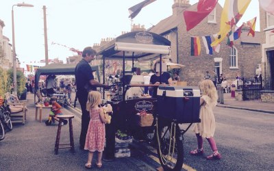 Qeen's Jubilee Street party, Cambridge - June 2015 
