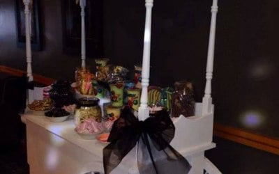 Sweet cart for events