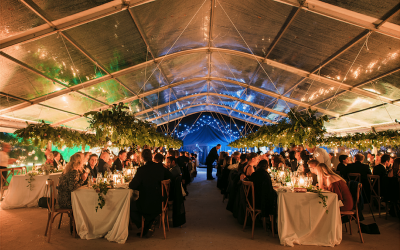 Clear Roof Marquee internal