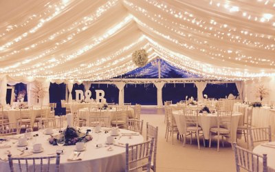 Fairy light canopy