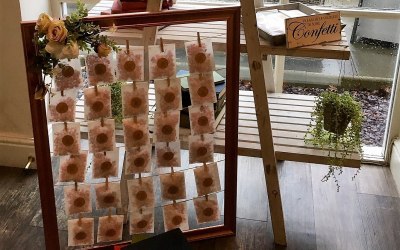 Confetti and frames