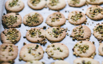 Pistachio biscuits 