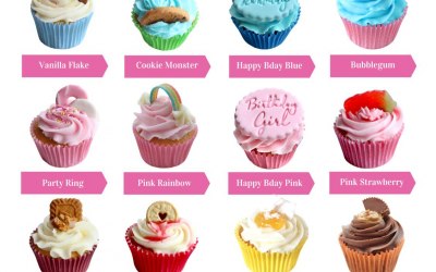 Cupcake menu
