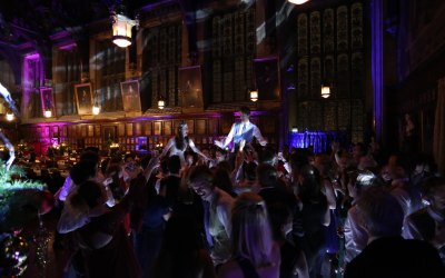 Bride and Groom riding high to our music! 