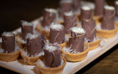Ox tongue canape