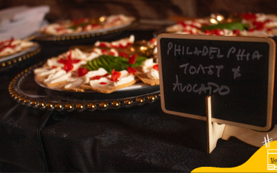 Vegan Canape reception