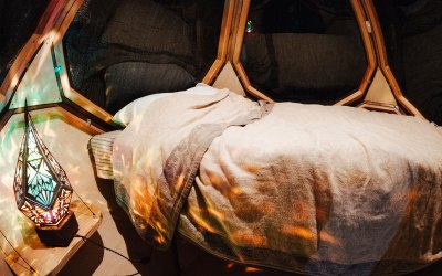 Hire it as a Glamping pod!