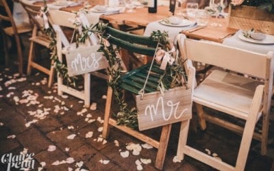 Mismatched Wooden Chairs