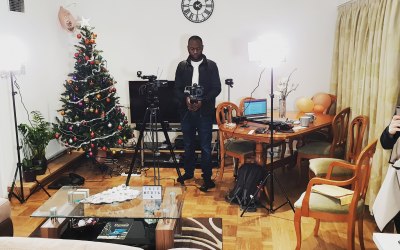 Behind the scenes