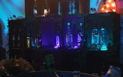 Lights up lovely at night